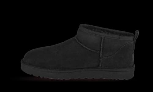 UGG Classic Ultra Mini Boot Black (Women's)
