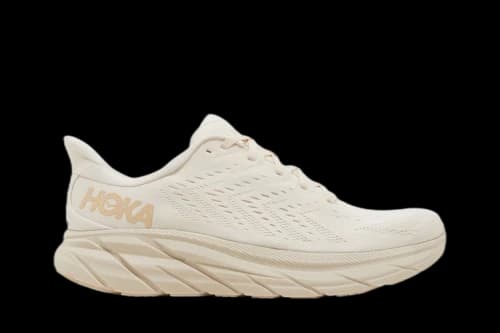 Hoka One One Clifton 8 Eggnog Shifting Sand