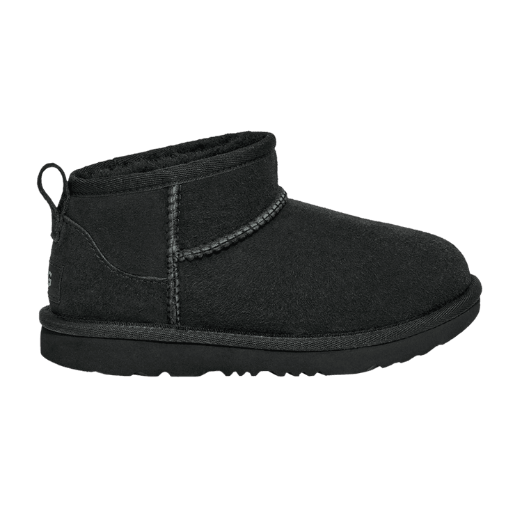 UGG Classic Ultra Mini Boot Black (Kids)