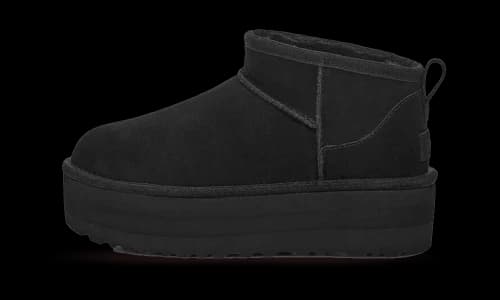 UGG Classic Ultra Mini Platform Boot Black (Women's)