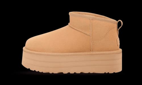 UGG Classic Ultra Mini Platform Boot Driftwood (Women's)
