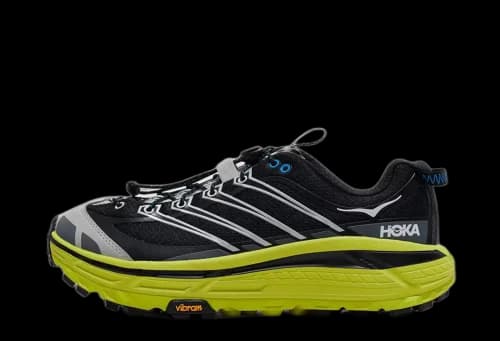 Hoka One One Mafate Three 2 Black Citrus