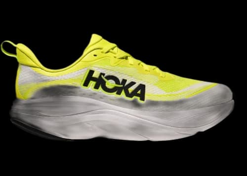 Hoka One One Skyflow Neon Citrus White