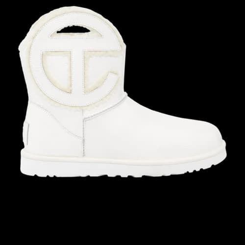 UGG x Telfar Logo Mini Crinkle White