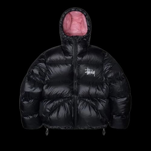 Stussy Micro Ripstop Down Parka 'Black'
