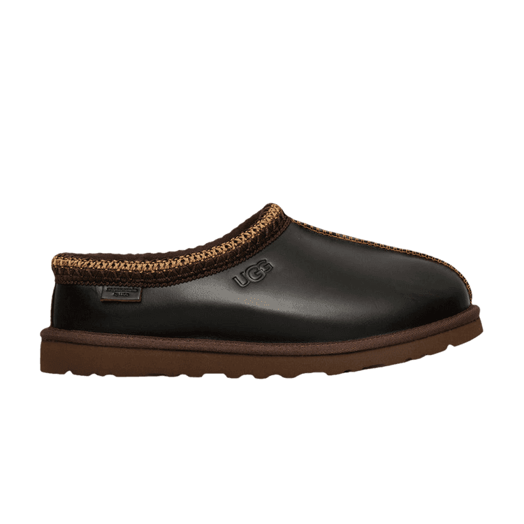 UGG Tasman LTHR Regen Slipper Ironwood