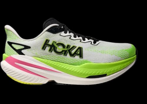 Hoka One One Mach X 3 White Neon Lime (Women's)