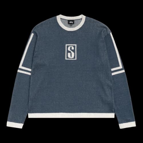 Stussy Alpine Sweater Blue