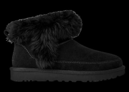 UGG Classic Ultra Mini Chalet Boot Black (Women's)