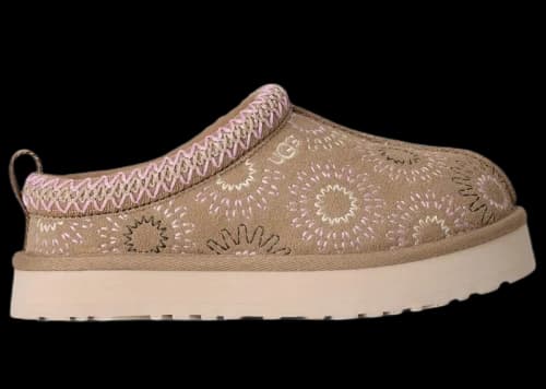 UGG Tazz Sun Stitch Slipper Mustard Seed (Kids)