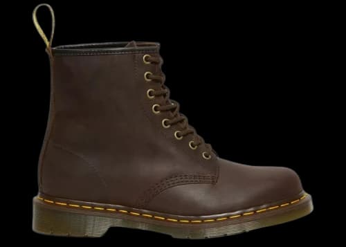 Dr. Martens 1460 Crazy Horse Leather Lace Up Boot Brown