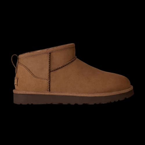 UGG Classic Ultra Mini Nubuck 'Dark Chestnut' (Women's)