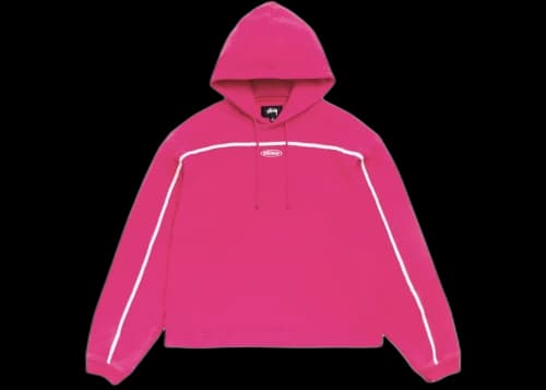 Stussy Oval Pullover Hoodie Pink