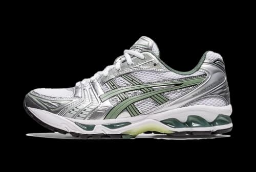 ASICS Gel-Kayano 14 White Pure Silver Slate Grey Sage