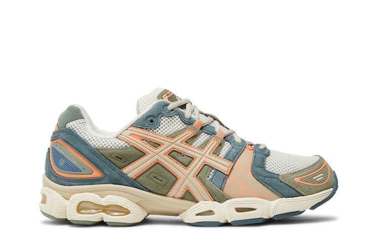 ASICS Gel-Nimbus 9 Cream Green Orange