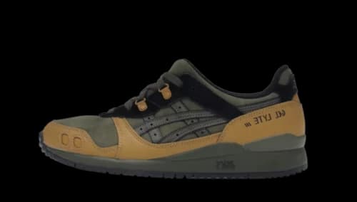 ASICS Gel-Lyte III Olive Canvas Tan Presidio