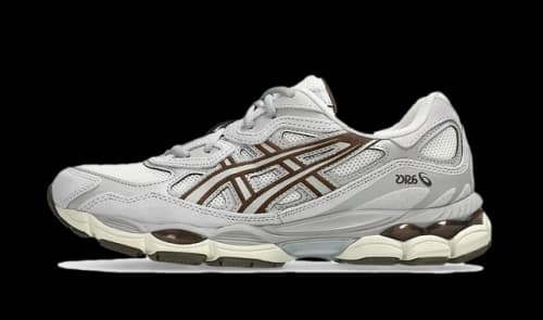 ASICS Gel-NYC Cream Cement Grey Brown