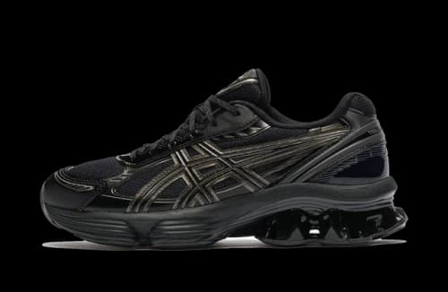 ASICS Gel-Kinetic Fluent Black Graphite Grey