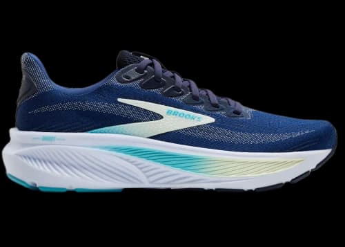 Brooks Ghost 17 Navy Green Turquoise (Women's)