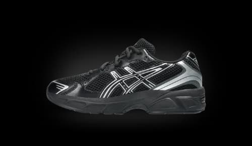 ASICS Gel-1130 Black Pure Silver (GS)