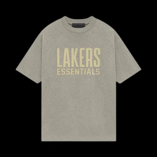 Fear of God Essentials Lakers Tee (SS25) Warm Heather
