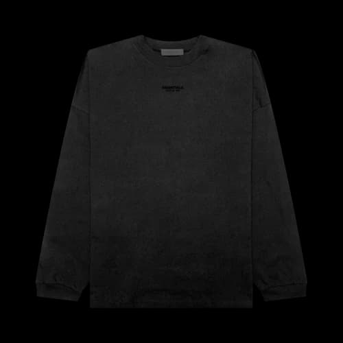 Fear of God Essentials L/S T-shirt Jet Black