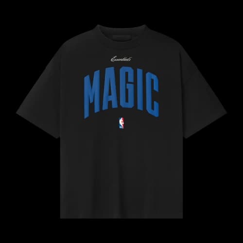 Fear of God Essentials NBA Orlando Magic 90s Fit Tee 'Black'