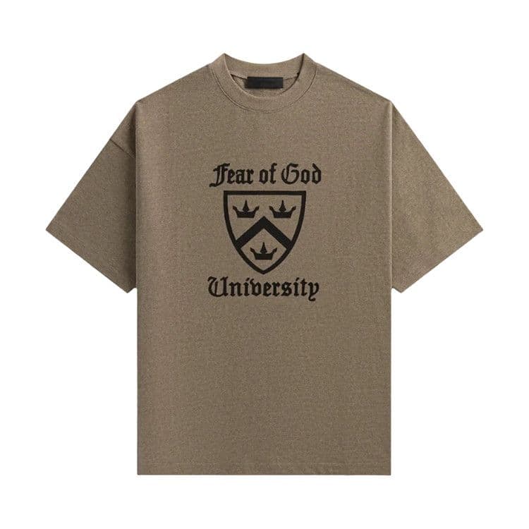 Fear of God Essentials Heavy Crewneck Tee Heather Gray