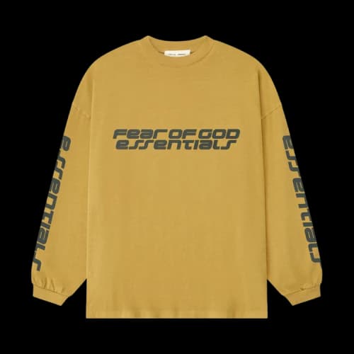 Fear of God Essentials 90's Long Sleeve Tee Canyon