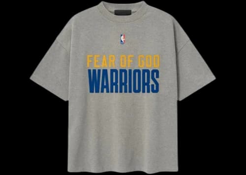 Fear of God Essentials Warriors 90's Tee Concrete Heather