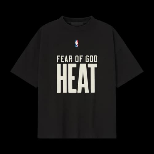 Fear of God Essentials Heat 90's Tee Vintage Black