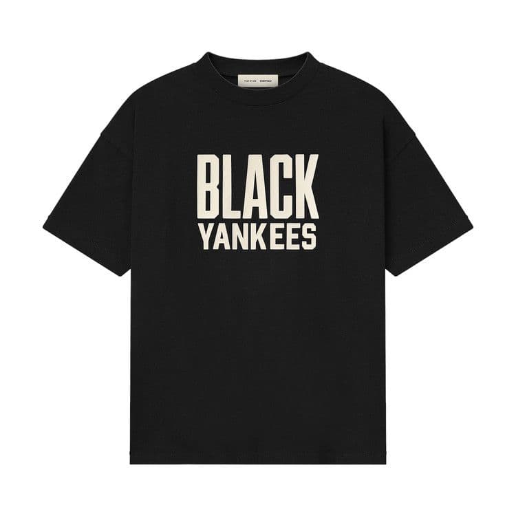 Fear of God Essentials Black Yankees Tee Black
