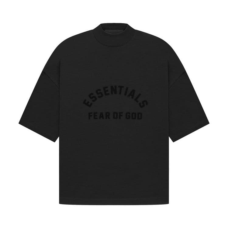 Fear of God Essentials Arch Logo Tee Jet Black