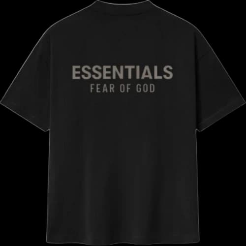 Fear of God Essentials Classic Tee Jet Black