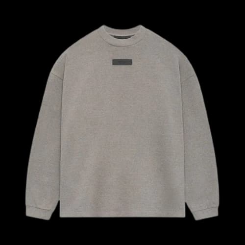 Fear of God Essentials Core Collection L/S Tee Heather Grey