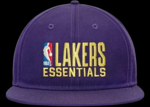 Fear of God Essentials Lakers 9Fifty RC Snapback Purple