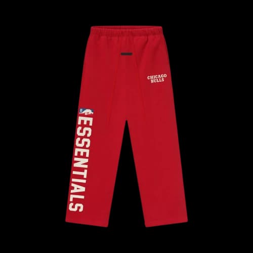 Fear of God Essentials Bulls Lounge Sweatpant Red