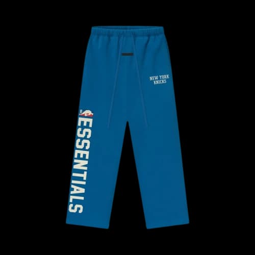 Fear of God Essentials Knicks Lounge Sweatpant Blue Sapphire