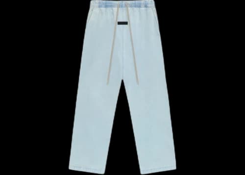 Fear of God Essentials Relaxed Pant Light Wash Denim