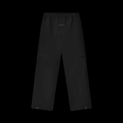 Fear of God Essentials Bonded Canvas Work Pant Jet Black