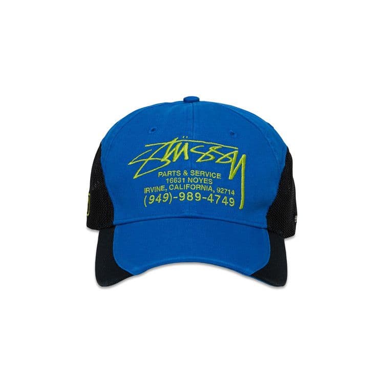 Stussy Parts & Service Mesh Cap Blue