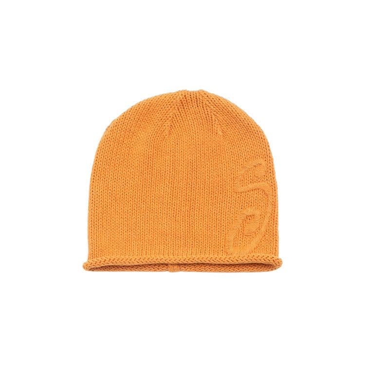 Stussy S Knit Skullcap Beanie Orange