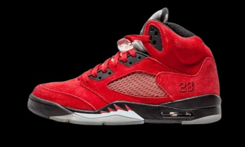 Jordan 5 Retro DMP Raging Bull Red Suede