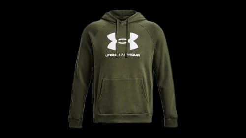 Under Armour UA Rival Fleece Logo Hoodie Marine OD Green/Black