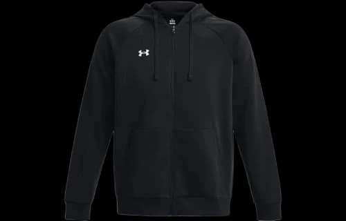 Under Armour UA Rival Fleece Full-Zip Hoodie Black/White