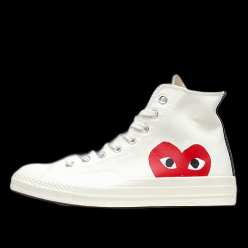 Converse Comme des Garçons Play x Chuck 70 High 'Milk' 2015