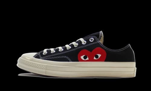 Converse Comme des Garçons Play x Chuck 70 Low 'Black' 2015