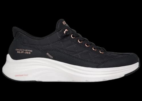 Skechers Slip-ins Contour Foam Cozy Fit Golden Hour Black Rose Gold (Women's)
