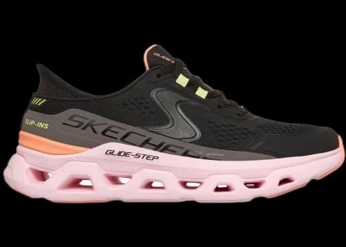Skechers Slip-ins Glide-Step Altus Black Pink Multi (Women's)