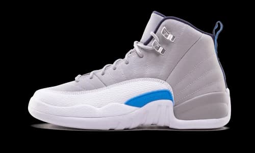 Jordan 12 Retro Grey University Blue (GS)